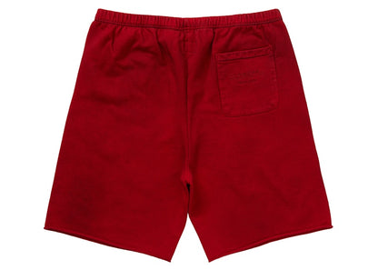 Supreme Spray Sweatshort Red