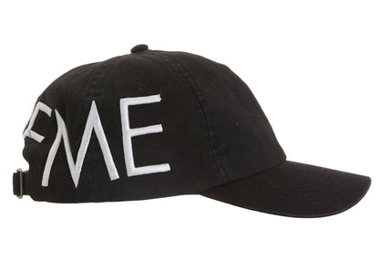 Supreme Spread 6-Panel Black
