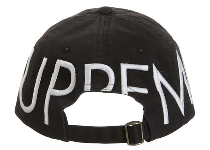 Supreme Spread 6-Panel Black