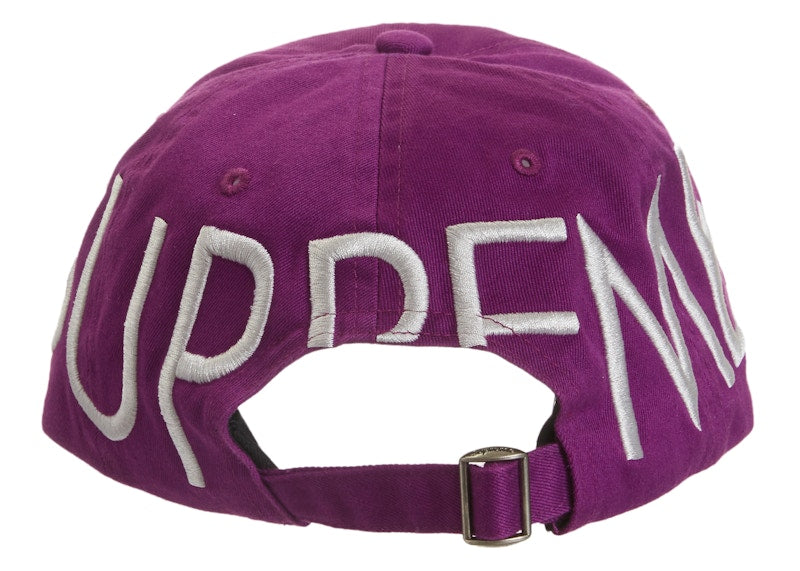 Supreme Spread 6-Panel Plum
