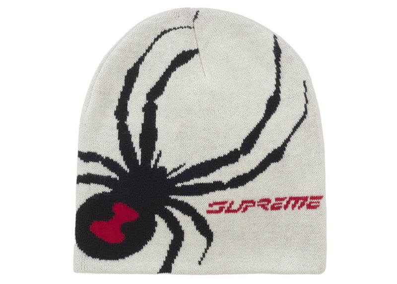 Supreme Spyder Beanie White