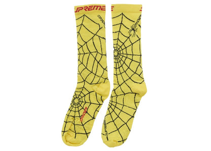 Supreme Spyder Crew Socks (1 Pack) Yellow