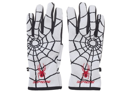 Supreme Spyder Gloves White