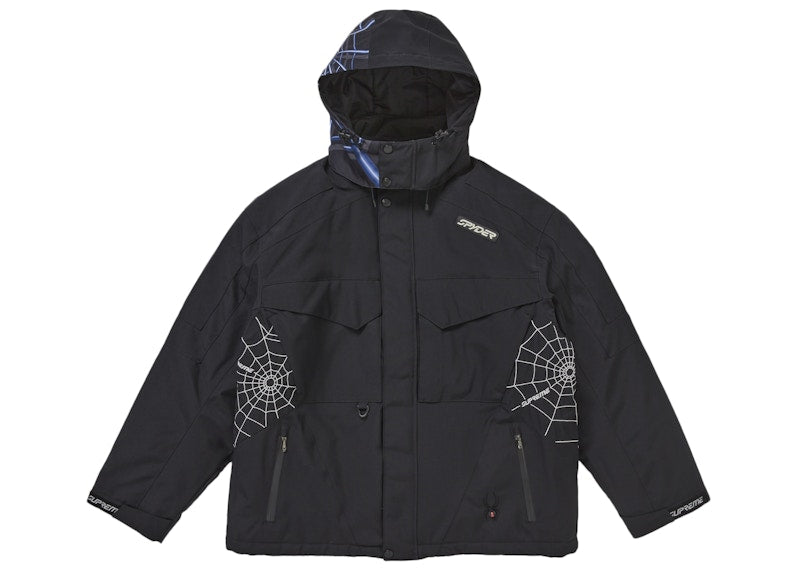 Supreme Spyder Technical Jacket Black