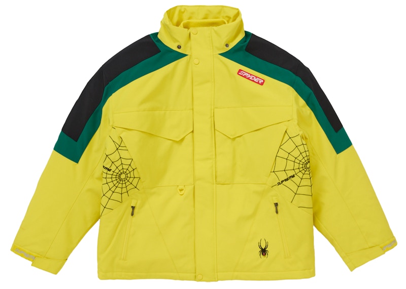 Supreme Spyder Technical Jacket Yellow