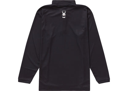 Supreme Spyder Web Half Zip Pullover Black