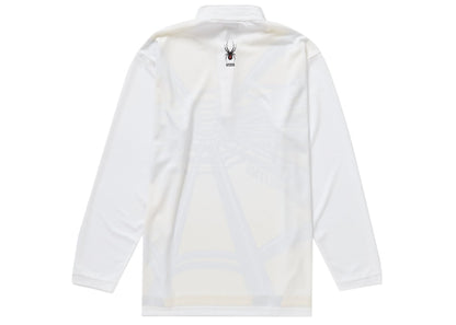 Supreme Spyder Web Half Zip Pullover Yellow