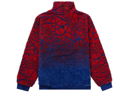 Supreme Spyder Web Polar Fleece Jacket Royal