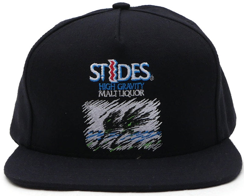 Supreme St Ides 5 Panel Cap Black