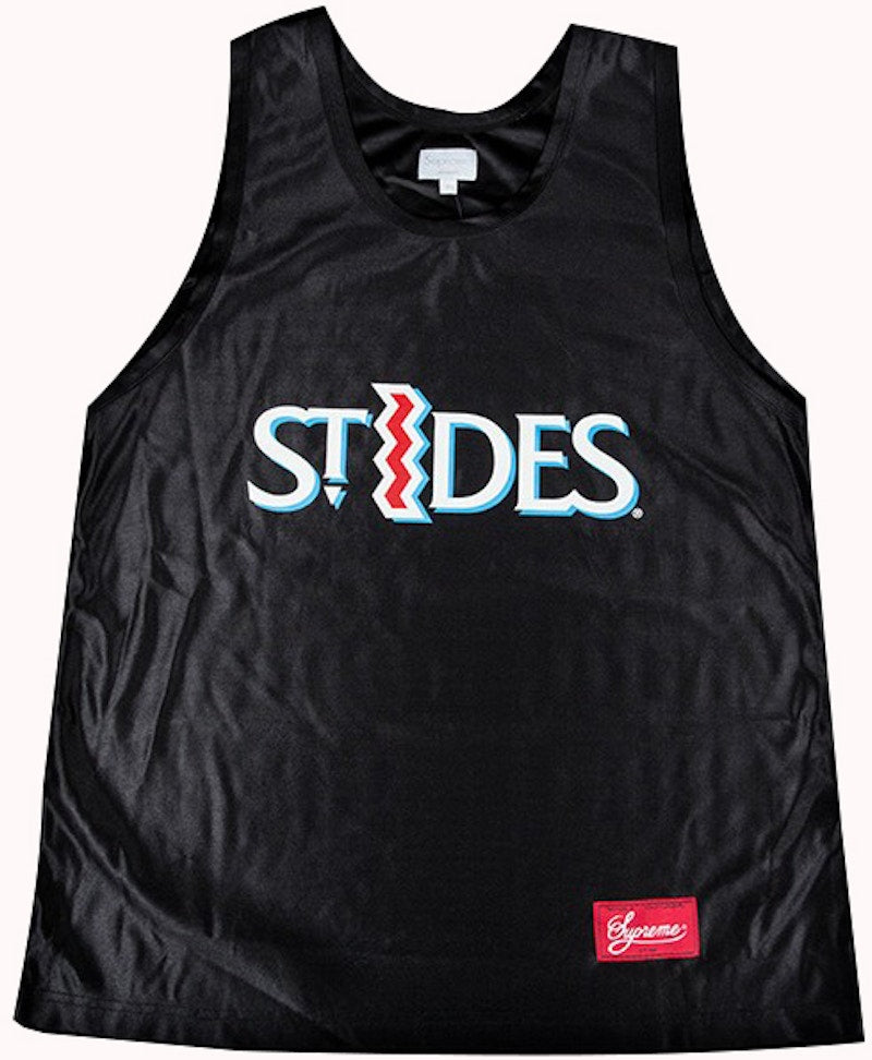 Supreme St Ides Basketball Jersey Black
