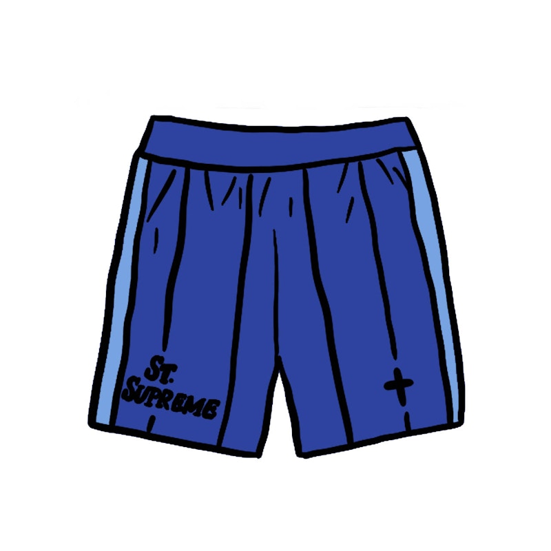Supreme St. Supreme Basketball Short Royal