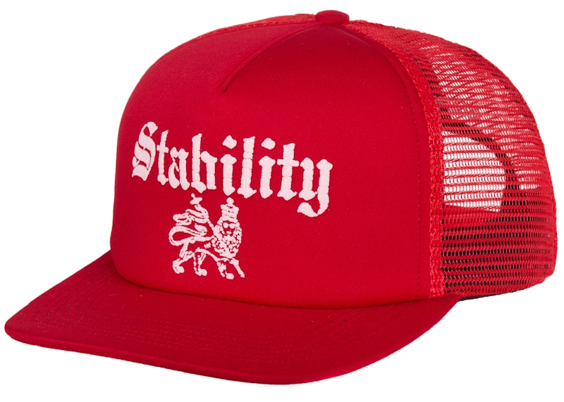 Supreme Stability Mesh Back 5-Panel Red