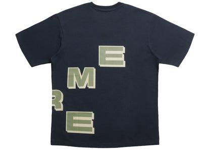 Supreme Stagger Tee Navy