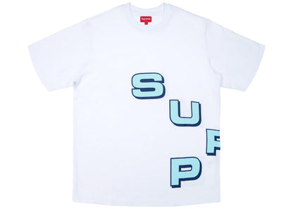 Supreme Stagger Tee White