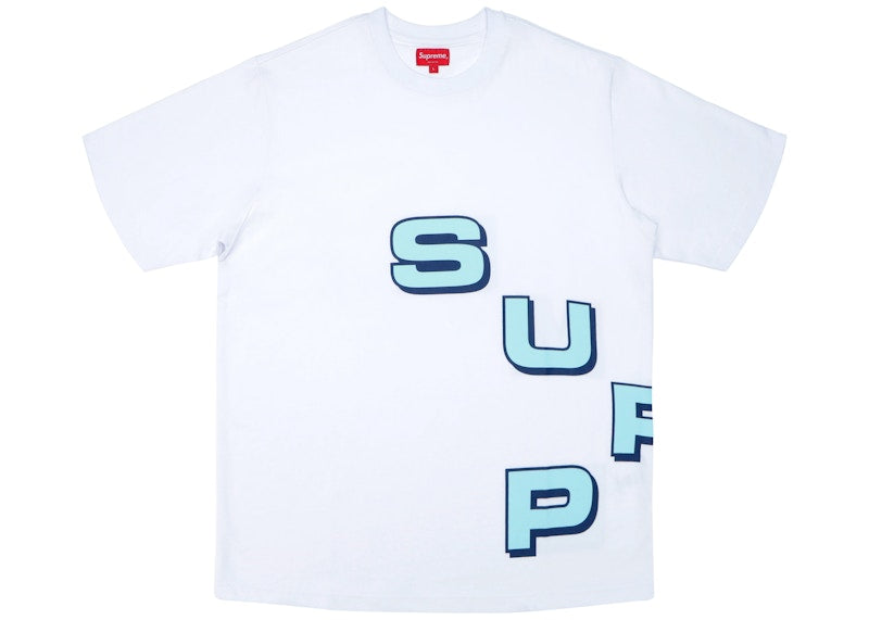 Supreme Stagger Tee White