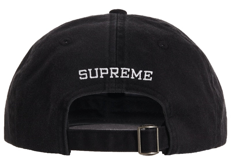 Supreme Stamp 6-Panel Black