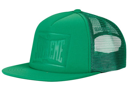 Supreme Stamped Mesh Back 5-Panel Green