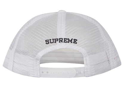 Supreme Stamped Mesh Back 5-Panel White