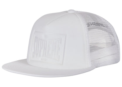 Supreme Stamped Mesh Back 5-Panel White
