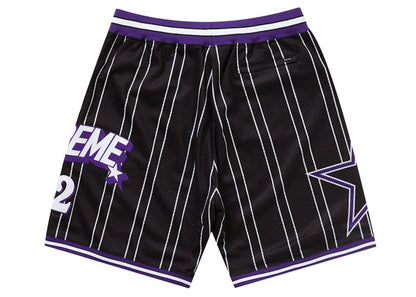 Supreme Star Basketball Short Black
