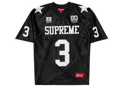 Supreme Star Football Jersey Black