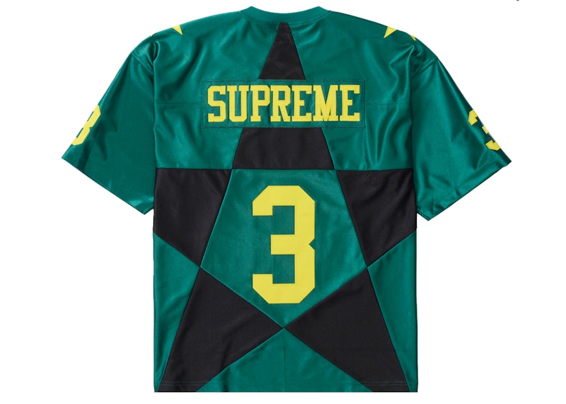 Supreme Star Football Jersey Dark Green