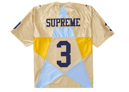 Supreme Star Football Jersey Gold