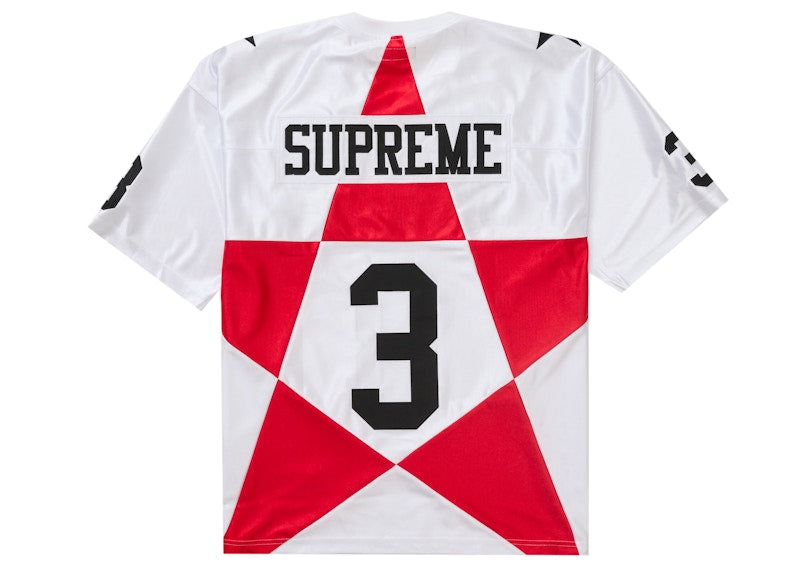 Supreme Star Football Jersey White