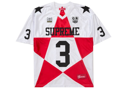 Supreme Star Football Jersey White