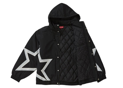 Supreme Stars Puffy Jacket Black