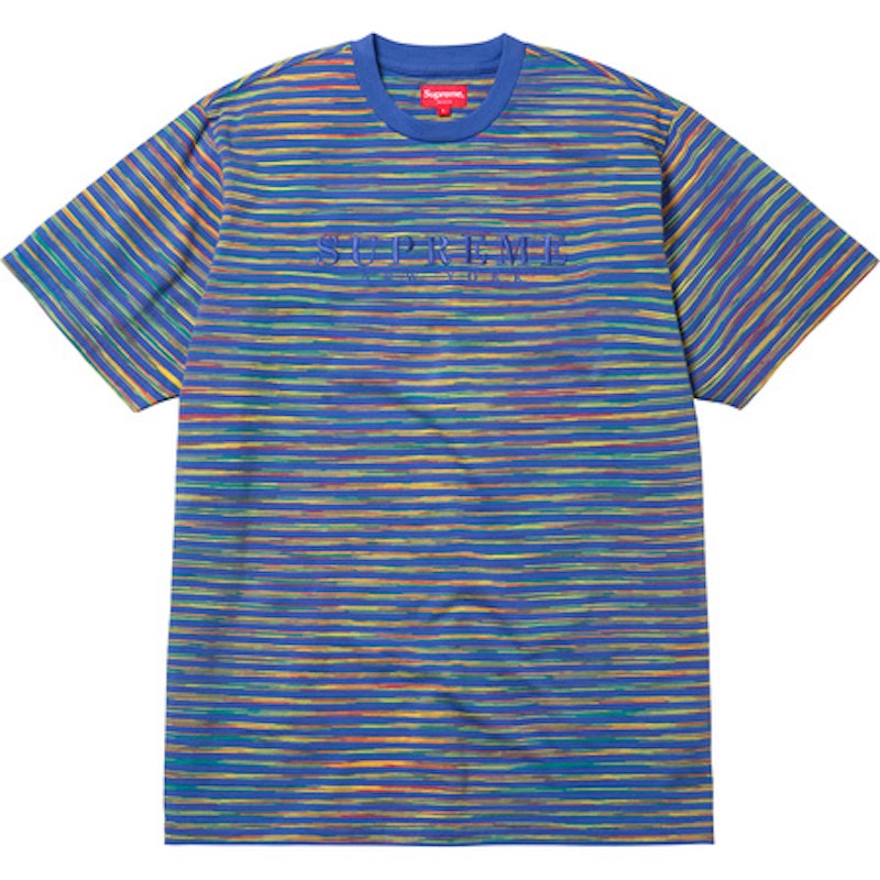Supreme Static Stripe Top Royal