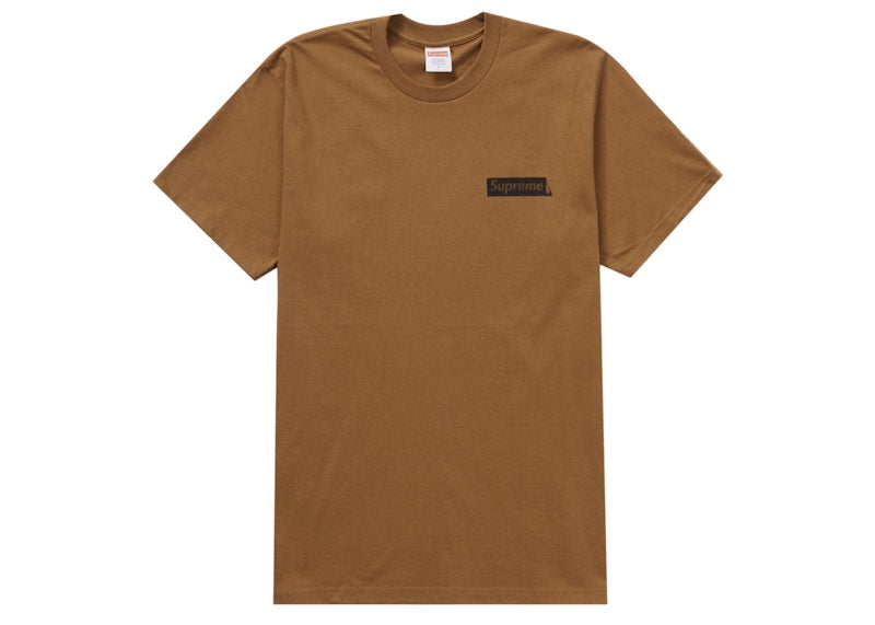 Supreme Static Tee Brown