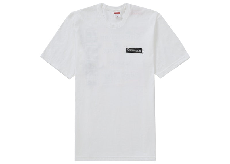 Supreme Static Tee White