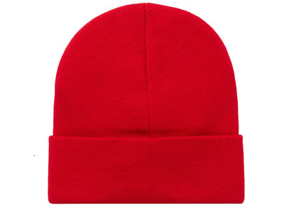 Supreme Stencil Beanie Red