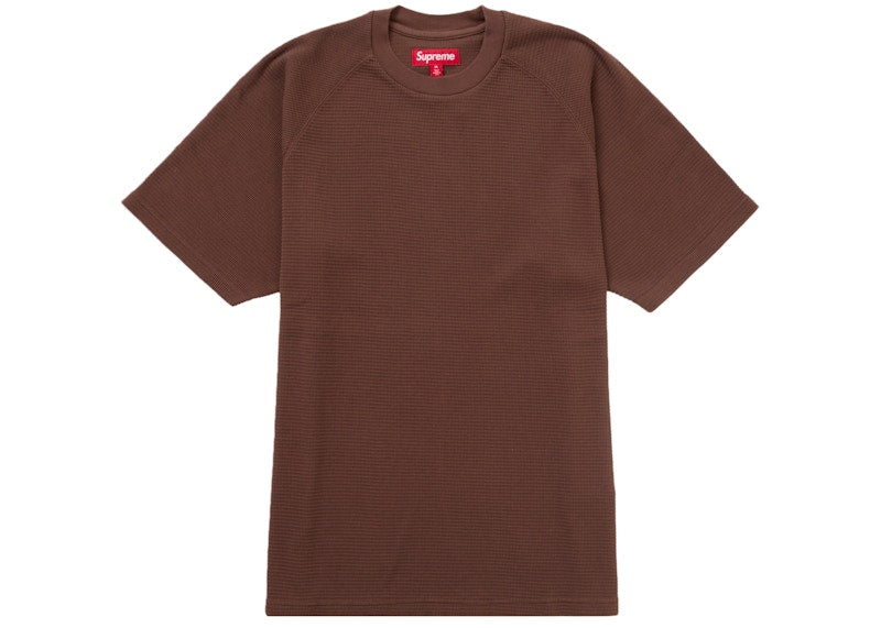 Supreme Stencil Thermal S/S Top Brown