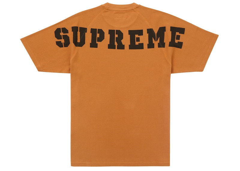 Supreme Stencil Thermal S/S Top Orange