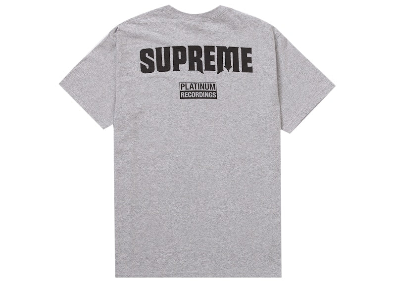Supreme Still Talking Tee Heather Grey