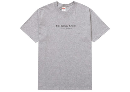 Supreme Still Talking Tee Heather Grey