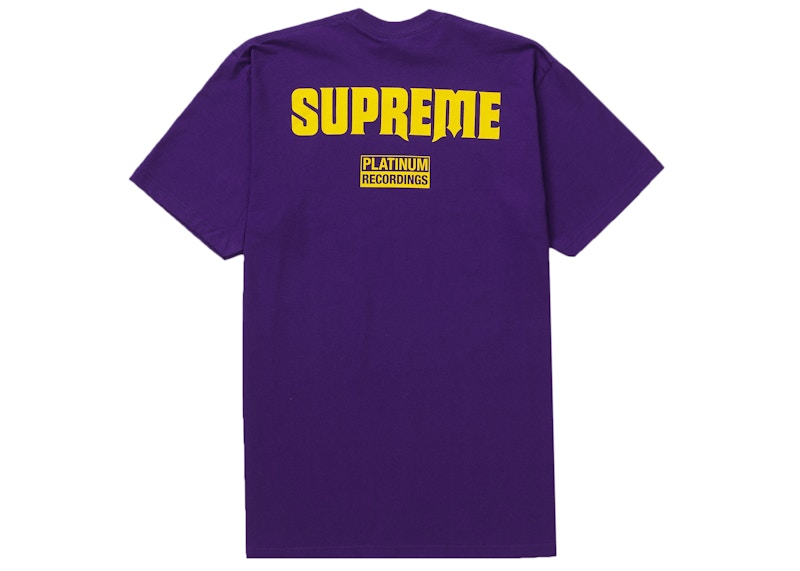 Supreme Still Talking Tee Purple