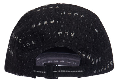 Supreme Stitch Jacquard Camp Cap Black