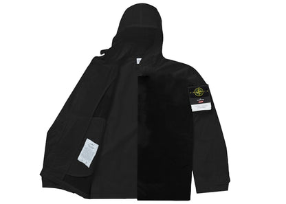 Supreme Stone Island Cotton Cordura Shell Jacket Black
