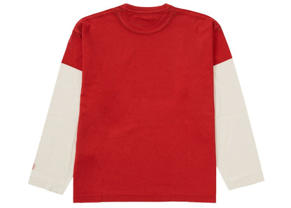 Supreme Stone Island L/S Top Red