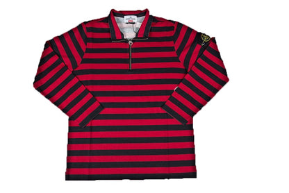 Supreme Stone Island Quarter Zip Long Sleeve Top Black