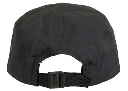 Supreme Stone Island Reactive Ice Camo Ripstop Camp Cap Black