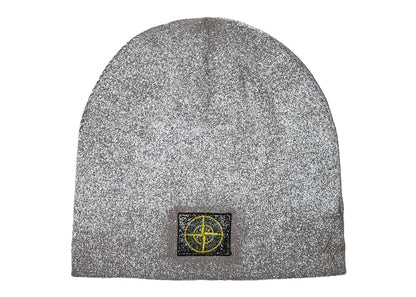Supreme Stone Island Reflective Beanie Grey