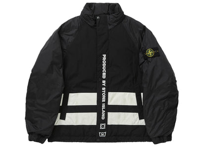 Supreme Stone Island Reversible Down Puffer Jacket Black