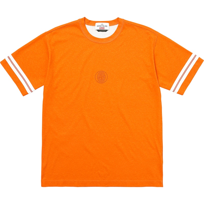Supreme Stone Island S/S Top Orange