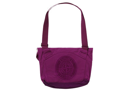 Supreme Stone Island Stripe Messenger Bag 7L Purple