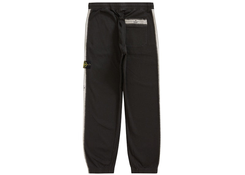 Supreme Stone Island Stripe Sweatpant Black