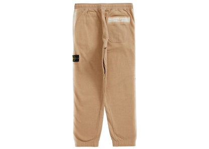 Supreme Stone Island Stripe Sweatpant Tan